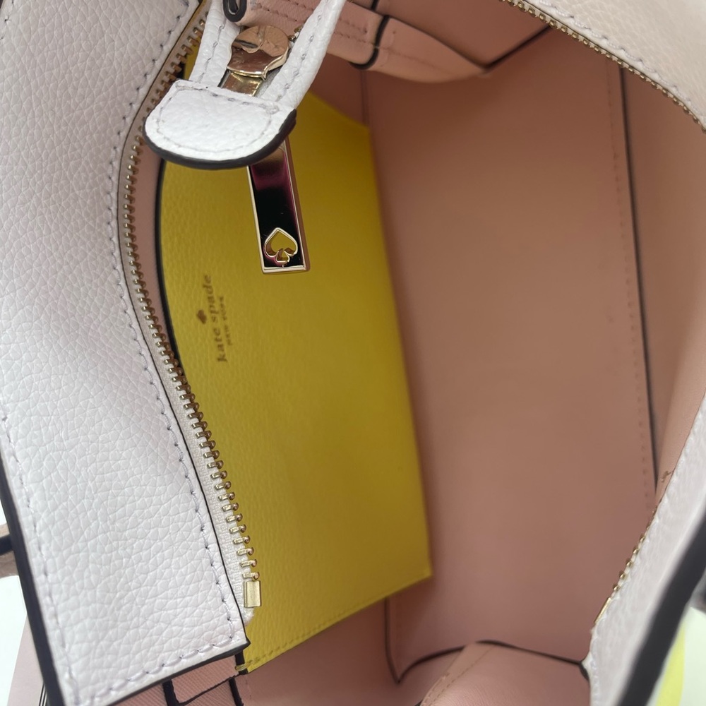 Kate Spade Eva Colorblock Small Top Zip Satchel Crossbody 
Limelight Multi 
NWT - Picture 13 of 16